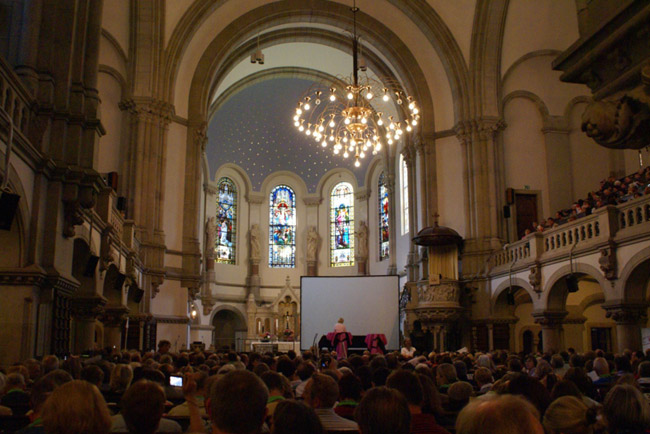 Foto "Kabarettistische Bibelarbeit" Kirchentag 2011